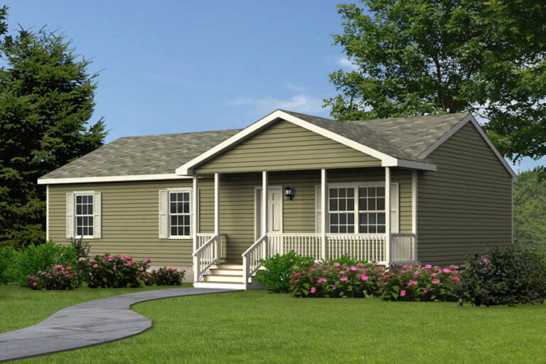 The Monroe modular ranch home