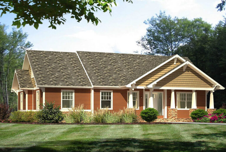 The Greenfield modular ranch home